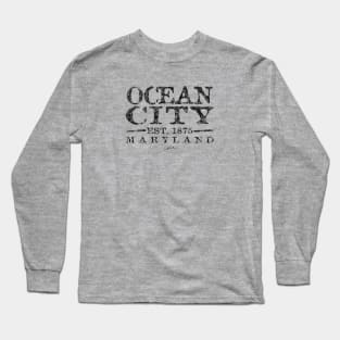 Ocean City, Maryland, Est. 1875 Long Sleeve T-Shirt